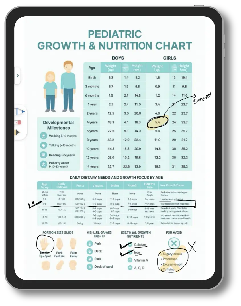 Patient education on Lifemaan tablet